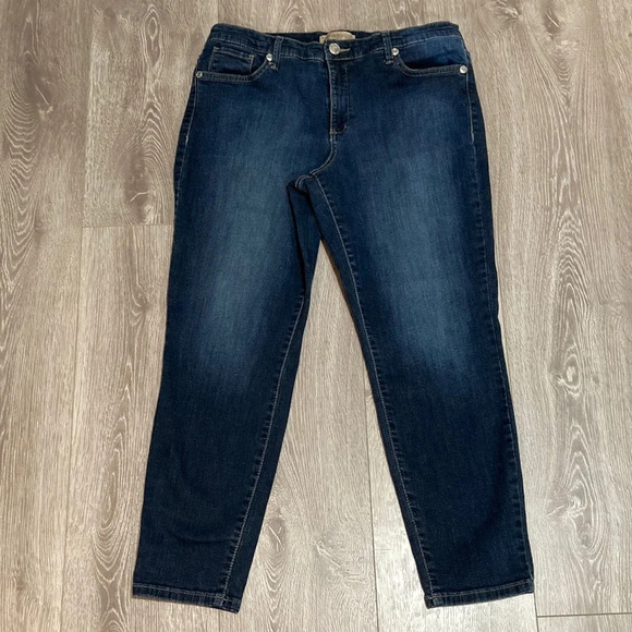 Nine West Vintage America Collection Matchstick Skinny Ankle Jeans 14/32 - Picture 1 of 14